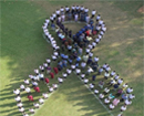 World Cancer Day 2024: Kasturba Hospital Manipal made the iconic cancer awareness Ribbon through a h